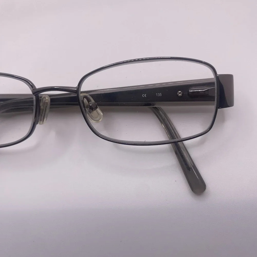 Coach Eyeglasses Women FRAME ONLY Gemma Full Rim 49-16-135 Dark Gun Metal 878